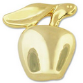 Golden Apple Pin